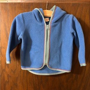 Hanna Andersson Blue Fleece Jacket Size 80